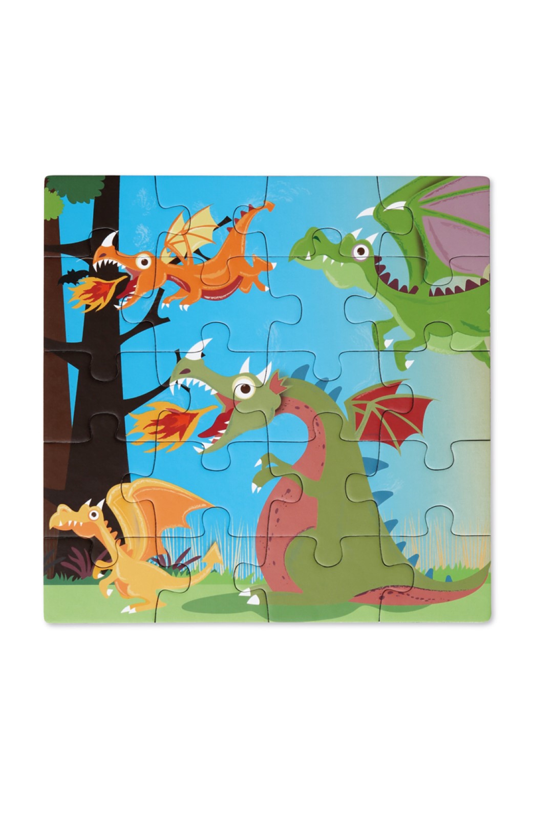 Magnetisch Puzzelboek To Go Draken 2x20pcs