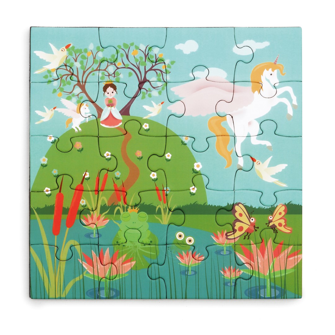 Magnetisch Puzzelboek To Go Prinses 2x20pcs