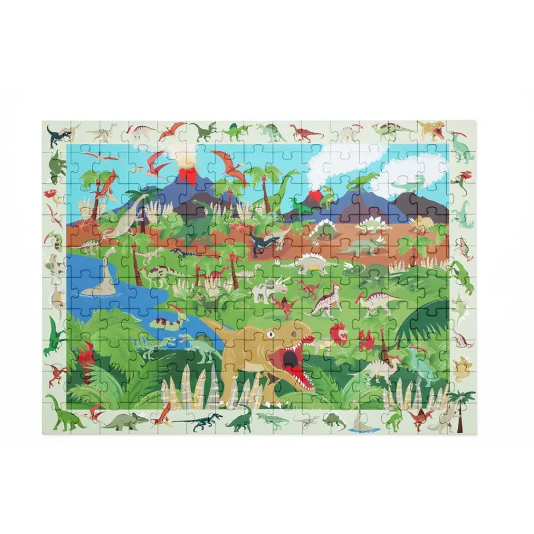 Ontdekkingspuzzel Dinosaurussen 150 pcs - Scratch
