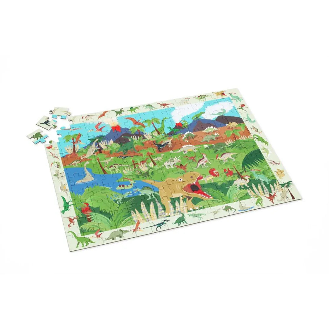 Ontdekkingspuzzel Dinosaurussen 150 pcs - Scratch