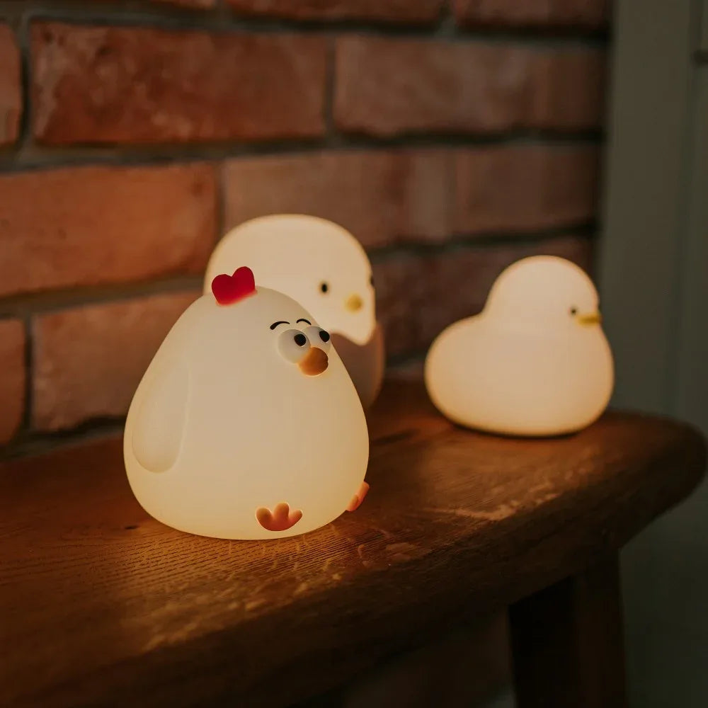 Led Lamp Hen - Mary&