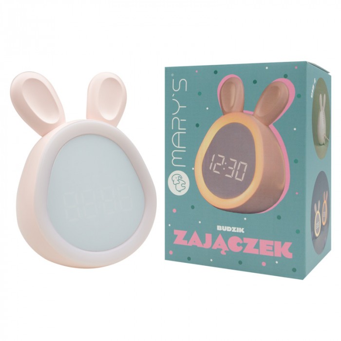 Alarm Clock Bunny Pink