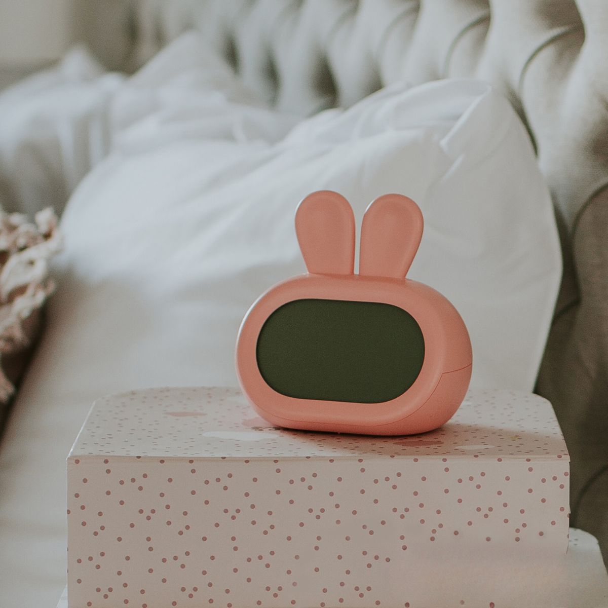Alarm Clock Rabbit Pink