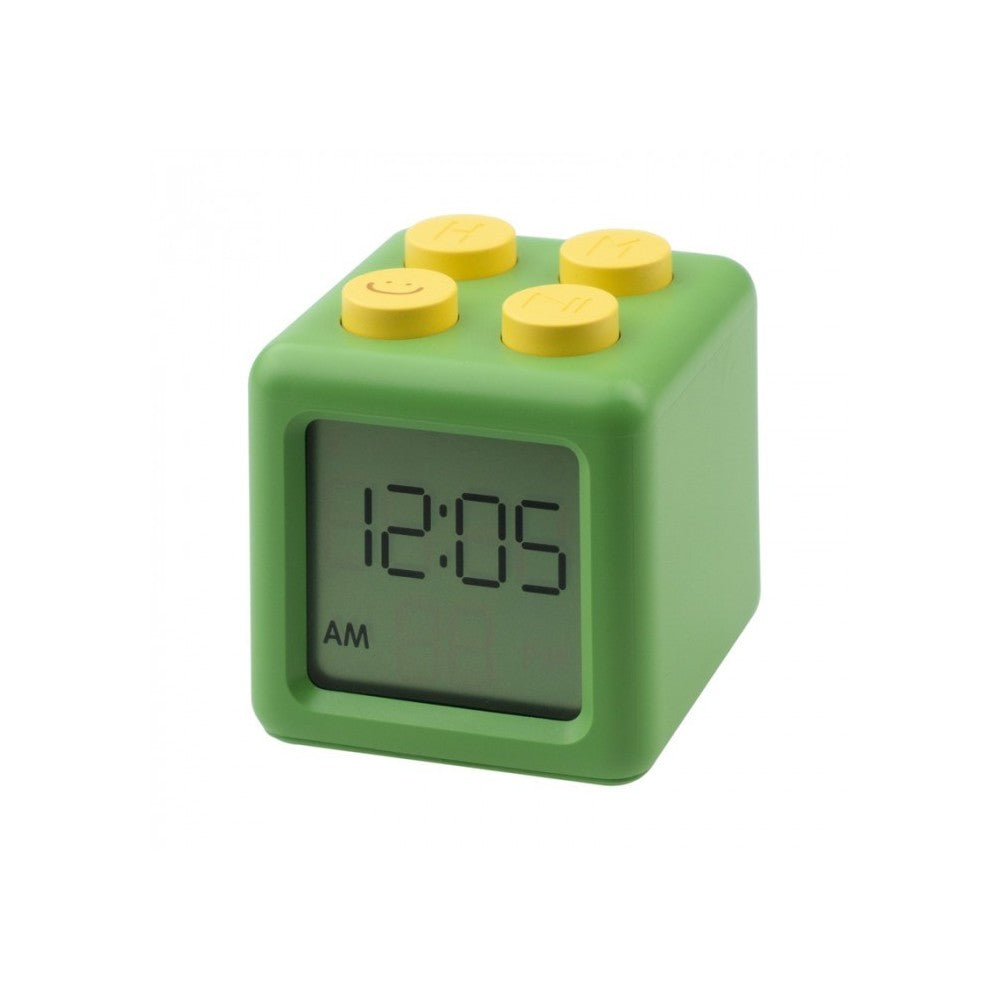 Alarm Clock Block Green