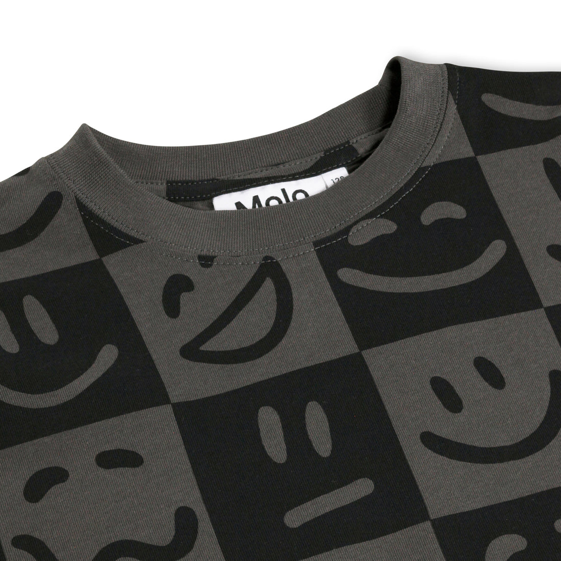 T-shirt SS Riley Vibe Checks BLK