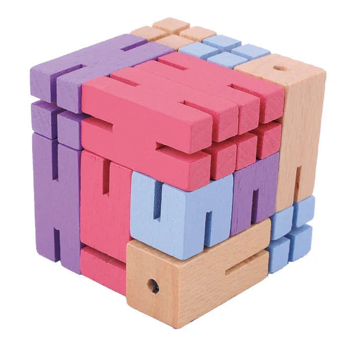 Brainteaser Puzzle Boy Pink - Fridolin