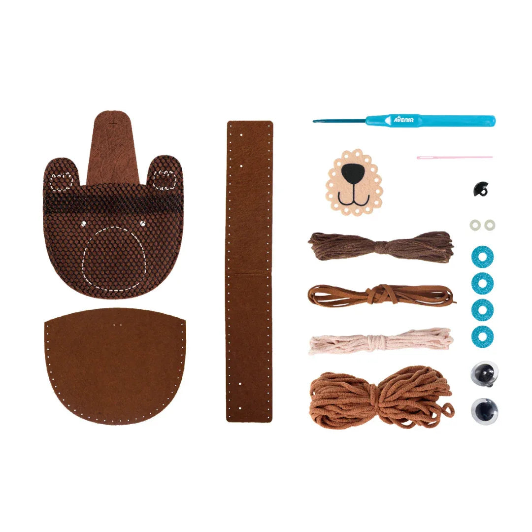 Loopie Fun My First Plush Bag Bear - Avenir