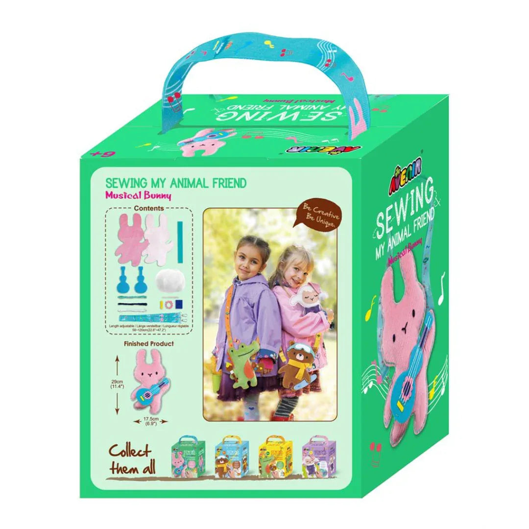 Naaiset Mijn Dierenvriend Konijn Met Gitaar - Avenir