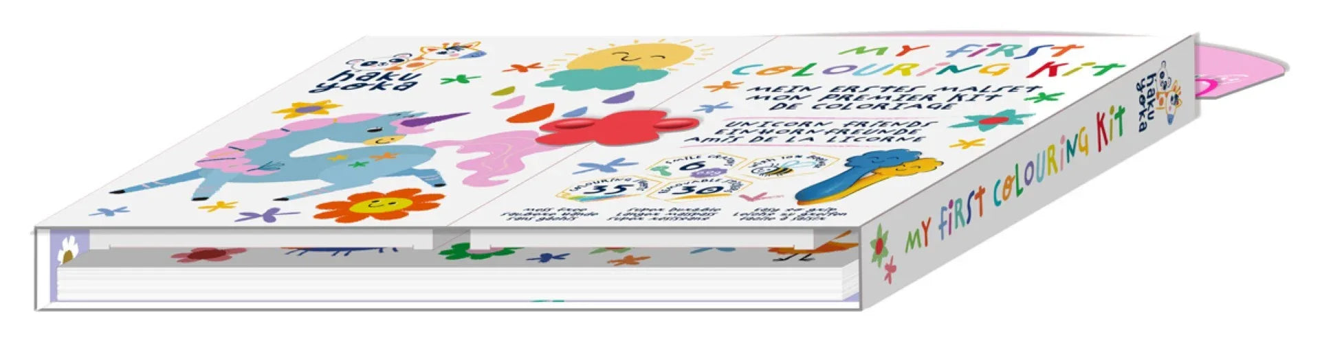 Mijn Eerste Kleurkit - Eenhoornvrienden - Haku Yoka