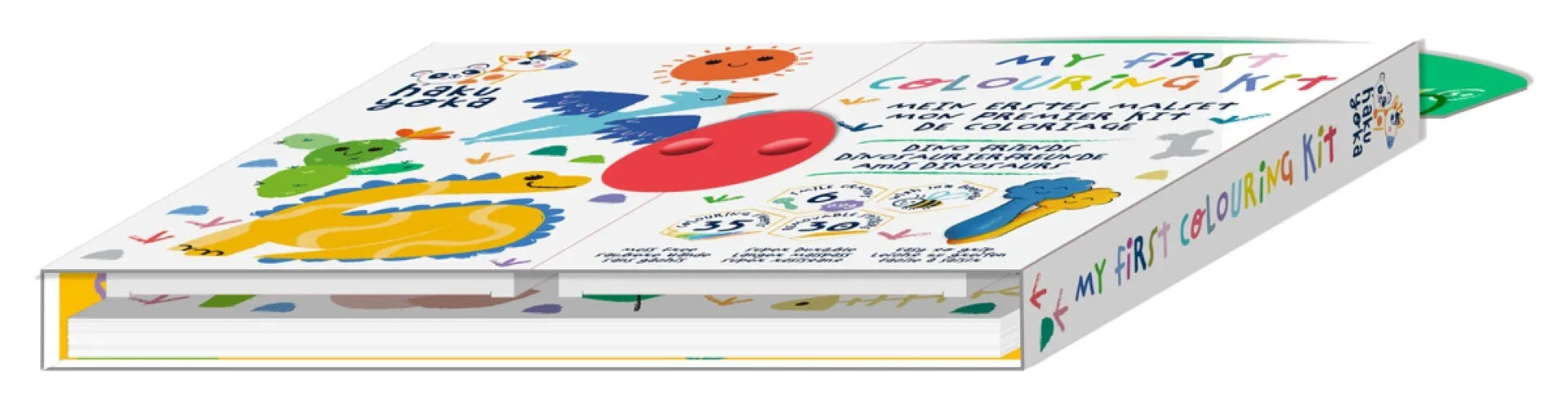 Mijn Eerste Kleurkit - Dinovrienden - Haku Yoka