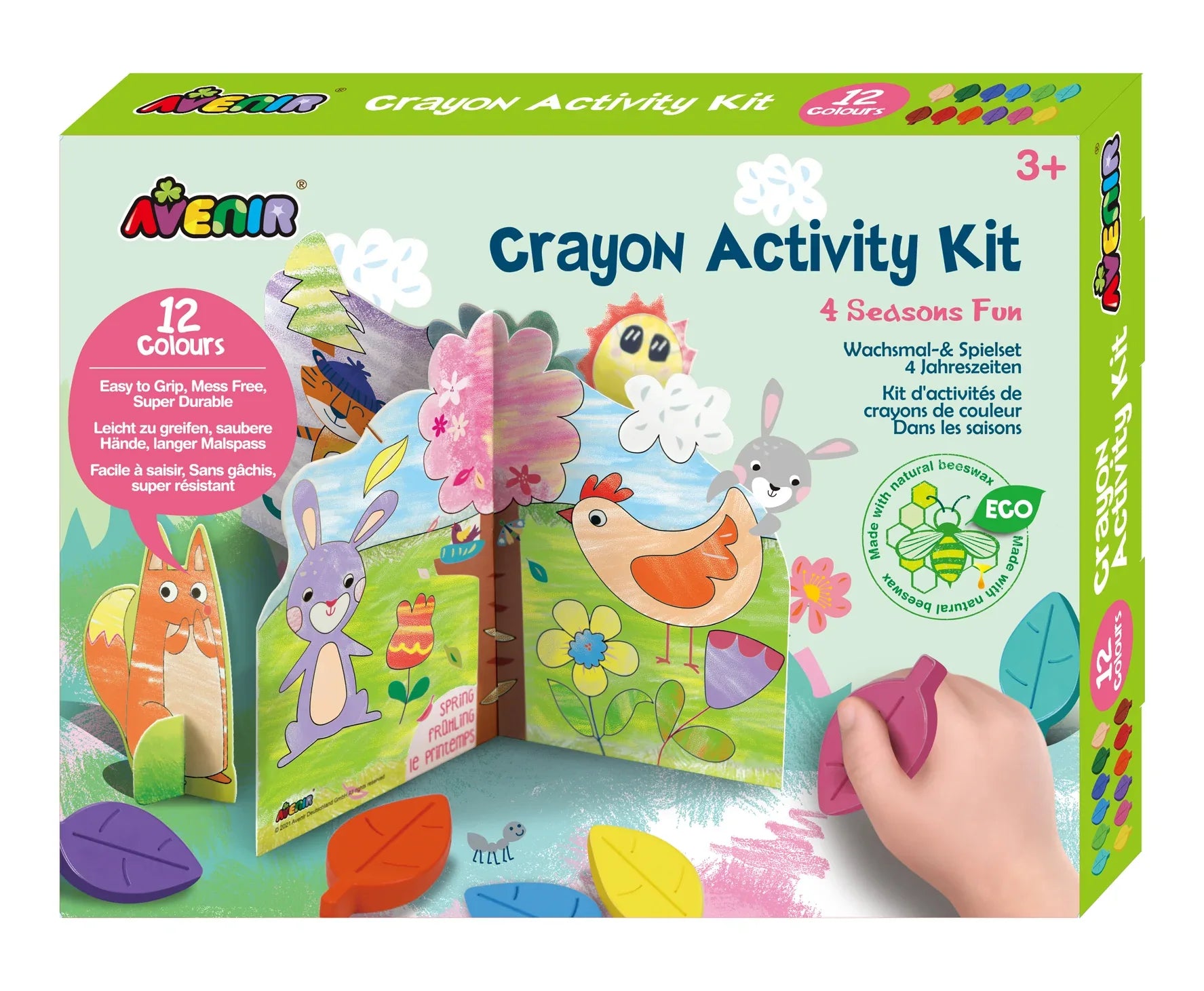 Crayon Activity Kit Vier Seizoenen Plezier - Avenir