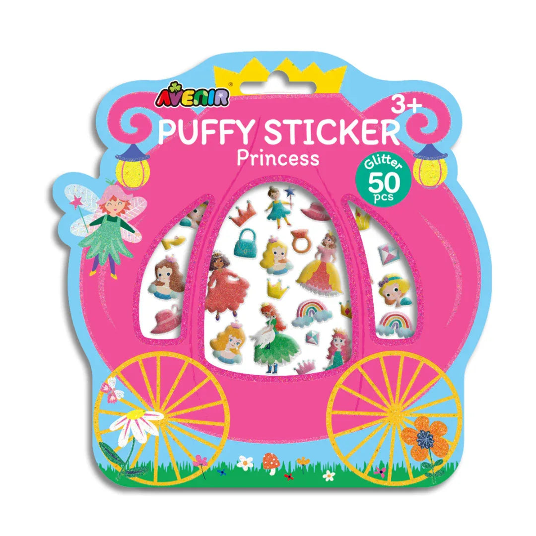 Puffy Stickers 50 stuks - Avenir
