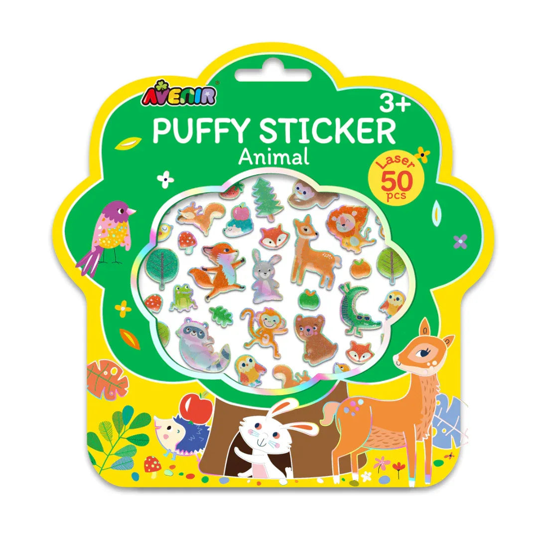 Puffy Stickers 50 stuks - Avenir