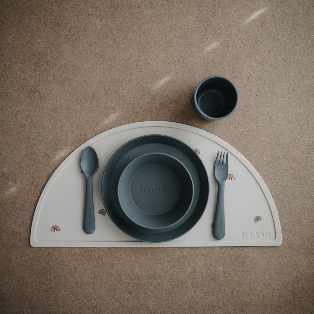 Plate Round Smoke