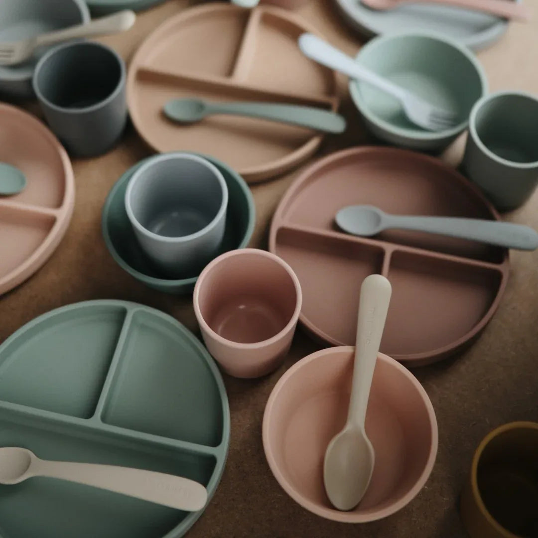 Babylepels Cambridge Blue/Shifting Sand - Mushie