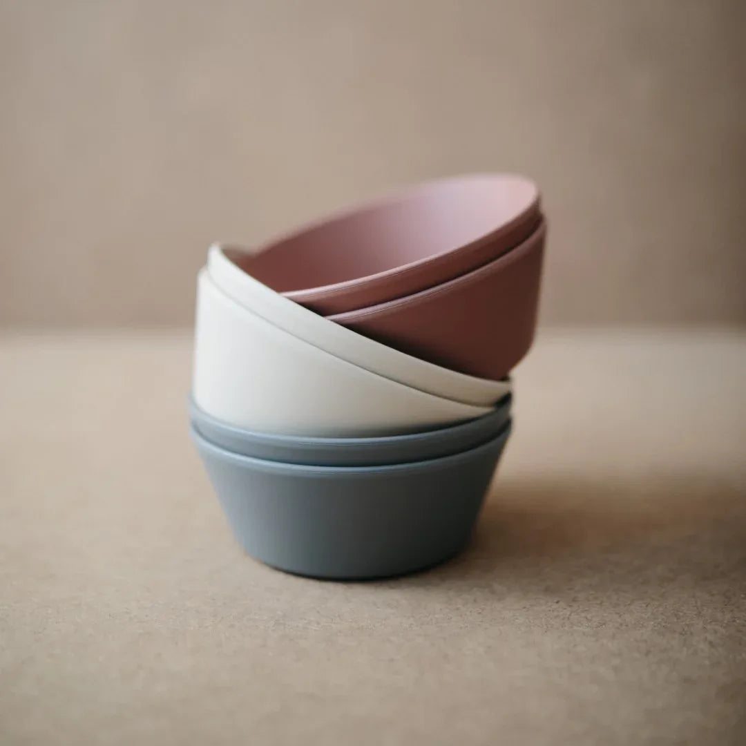 Bowl Round Vanilla - Mushie