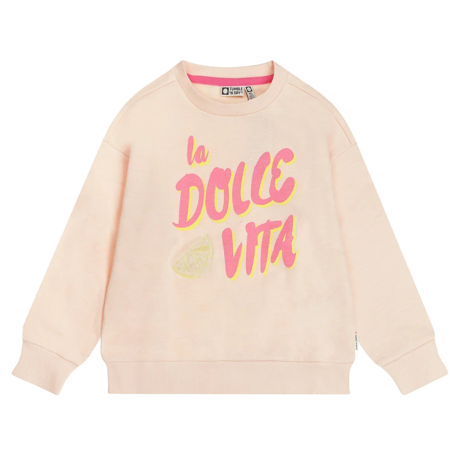 Sweatshirt Bloom Pale Peach - Tumble &