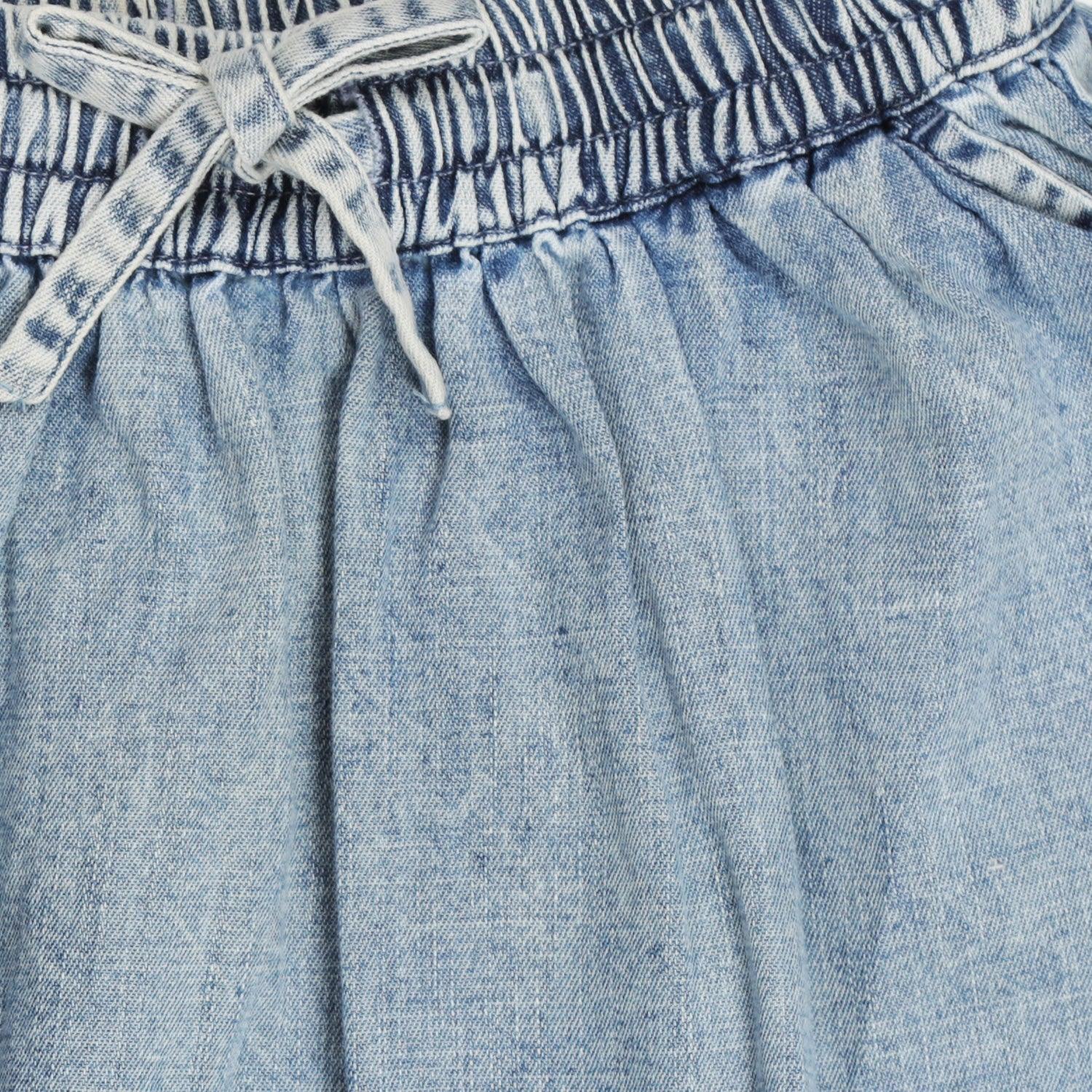 Skirt Piron Denim Light Stonewash - Tumble &