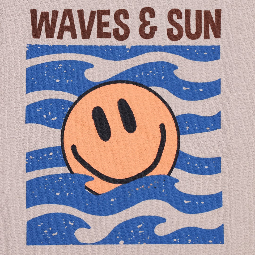 T-shirt Coral Reef Cloud Gray