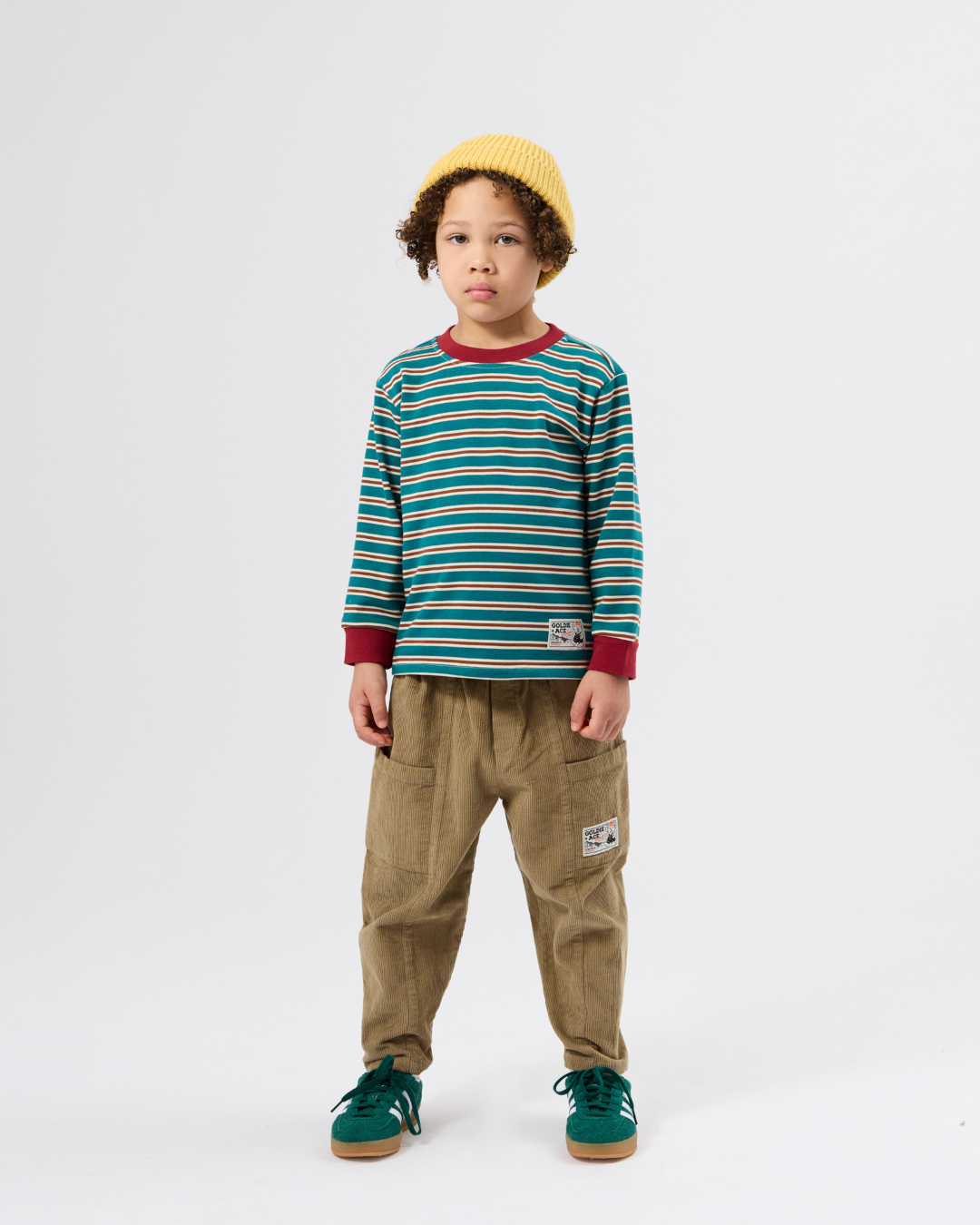 Buddy Badge Stripe Top