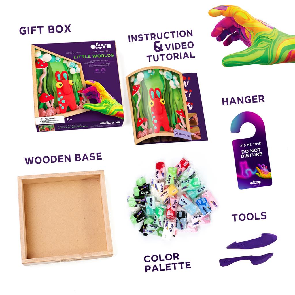 Wood & Craft - Kleine Wereld - Mama Trol