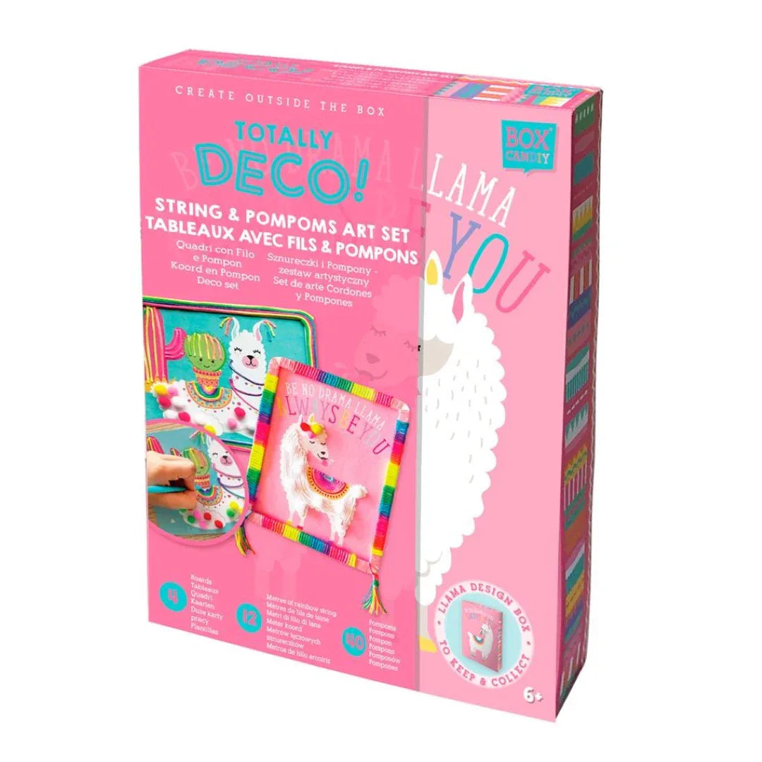 Totally Deco - Koord en Pompon Set - Box Candiy