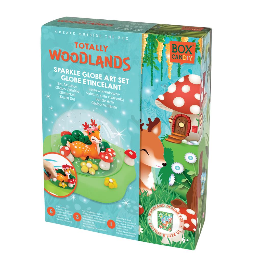 Totally Woodlands Glitterbol Art Set