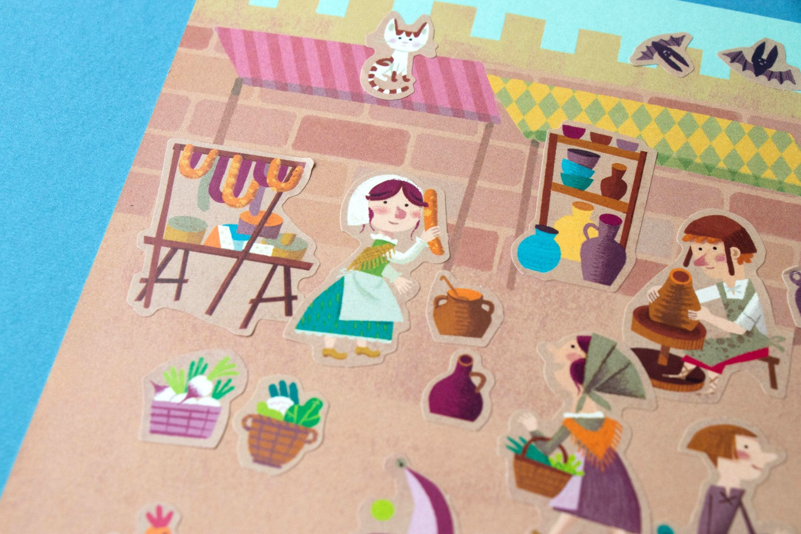 Activities Stickers Medieval