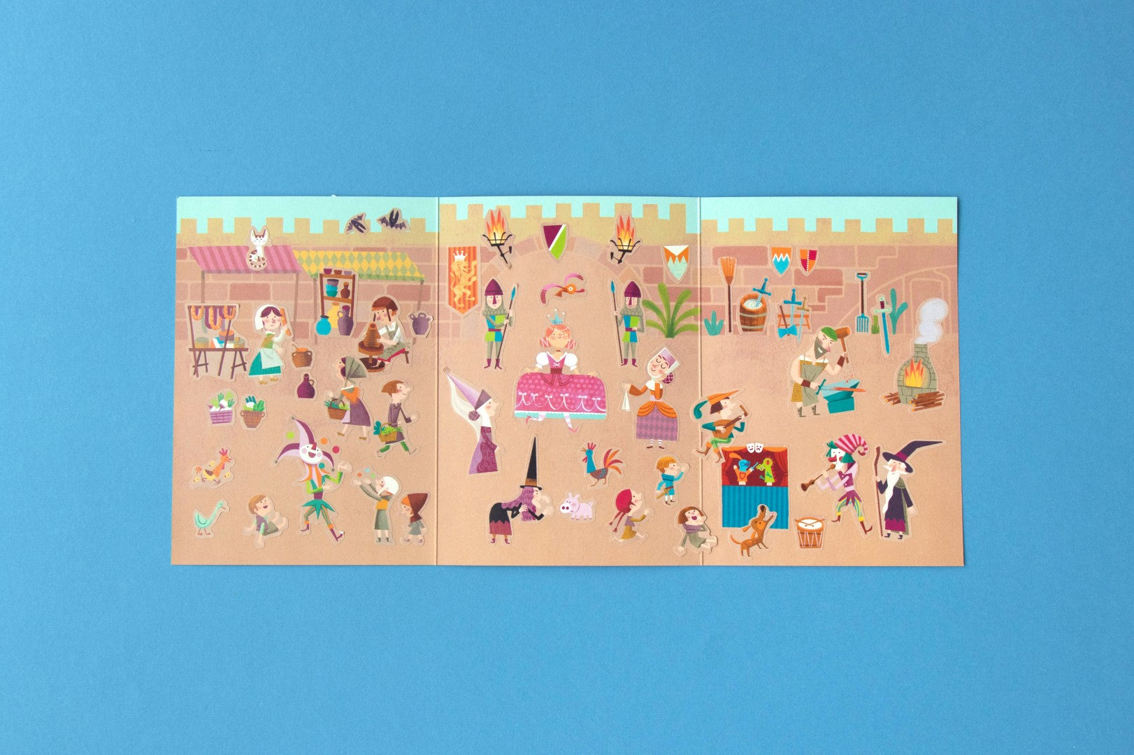 Activities Stickers Medieval