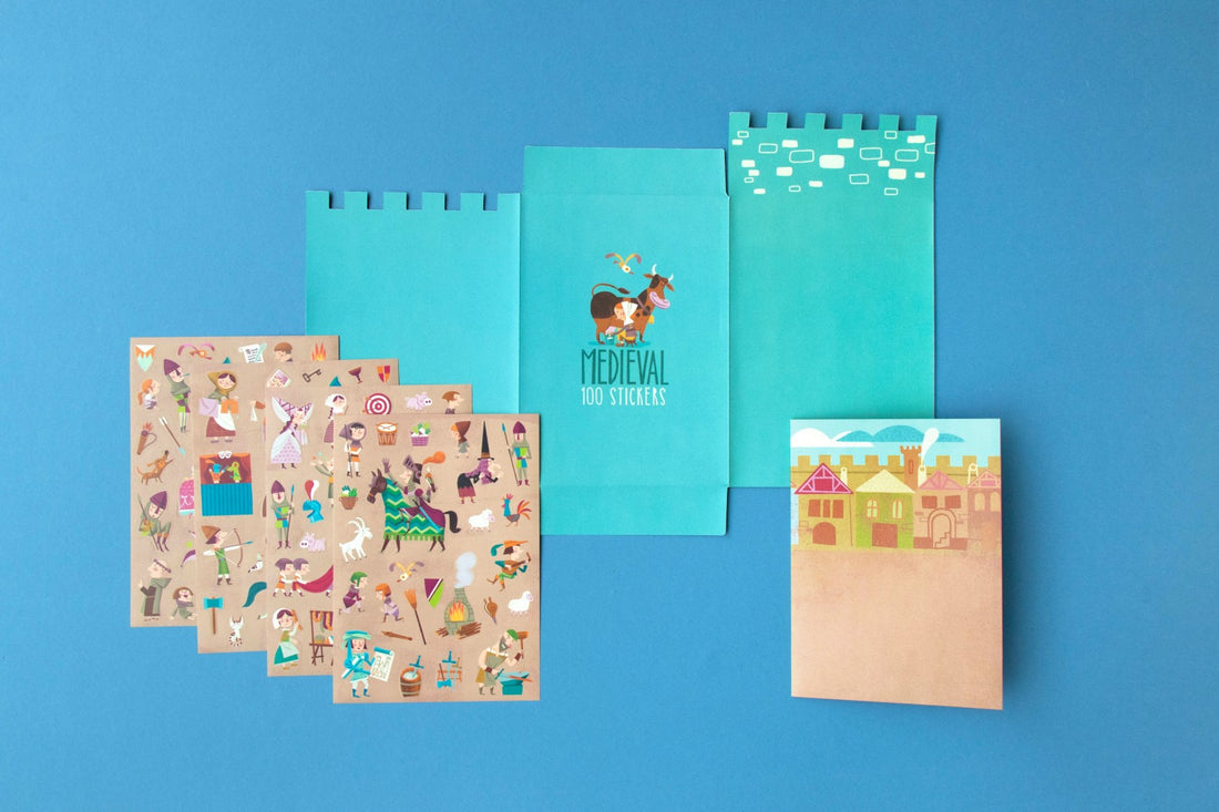 Activities Stickers Medieval