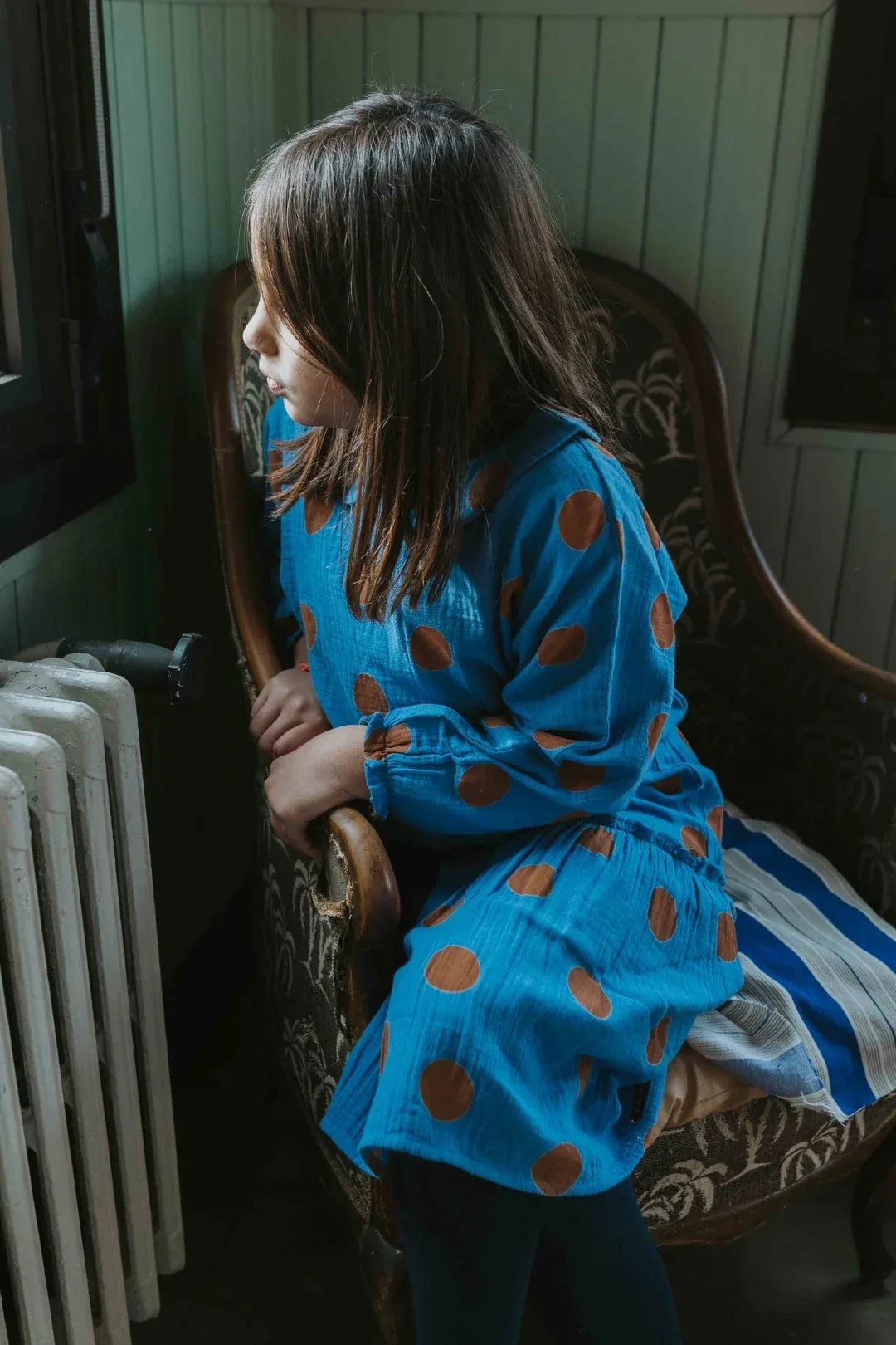Enya Skirt Caramel Dot Print - A Monday In Copenhagen