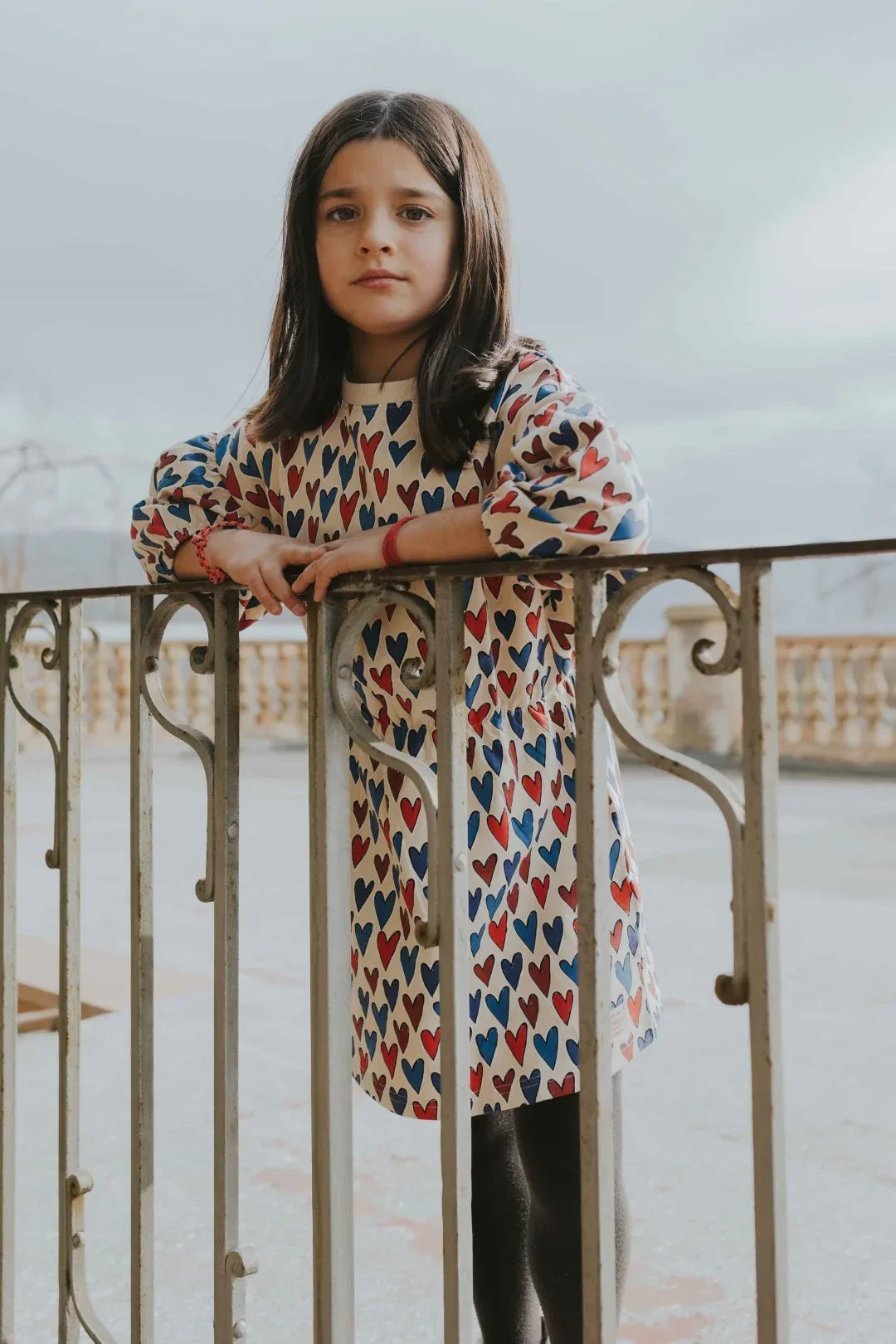 Nanna Dress Heart Print - A Monday In Copenhagen