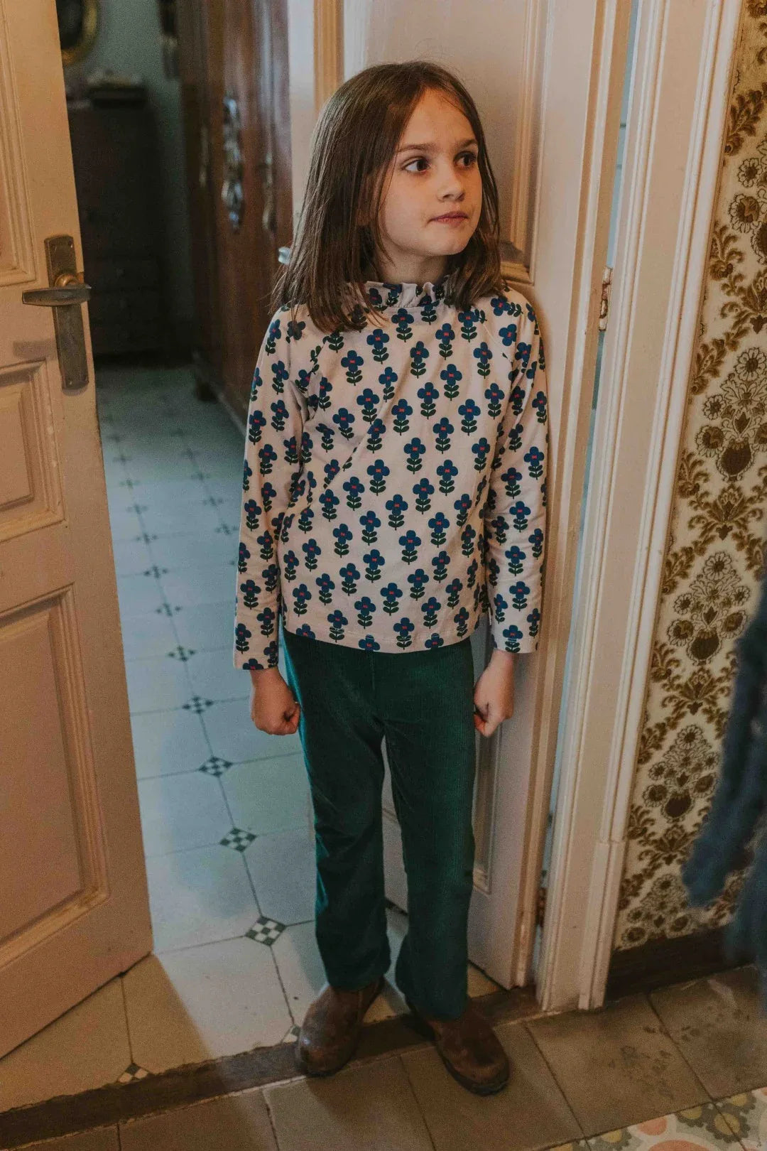 Aya T-shirt Flower Print - A Monday In Copenhagen