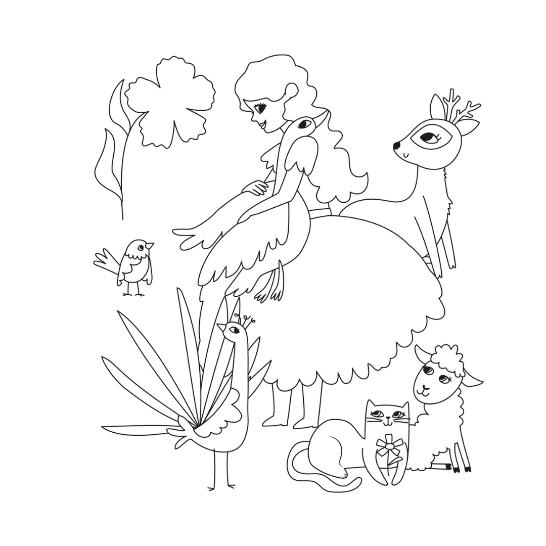 Magic Water Painting Sprookjes