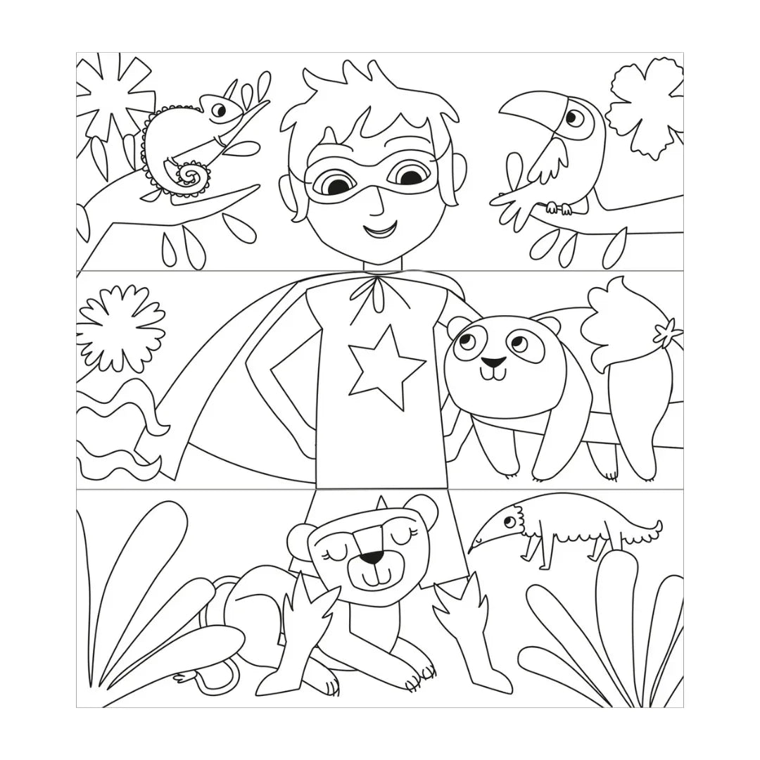 Magic Water Painting Superhelden - Avenir