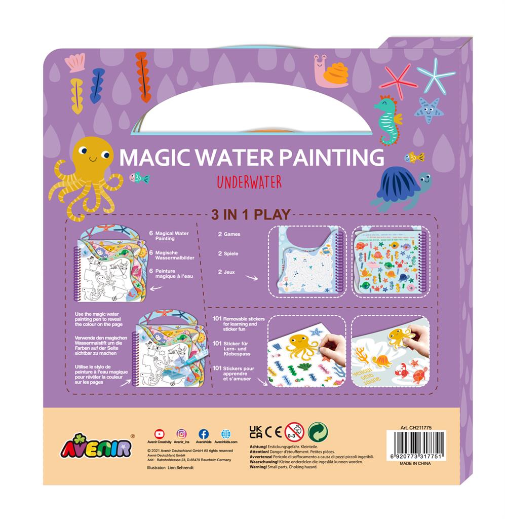 Magic Water Painting Onder Water