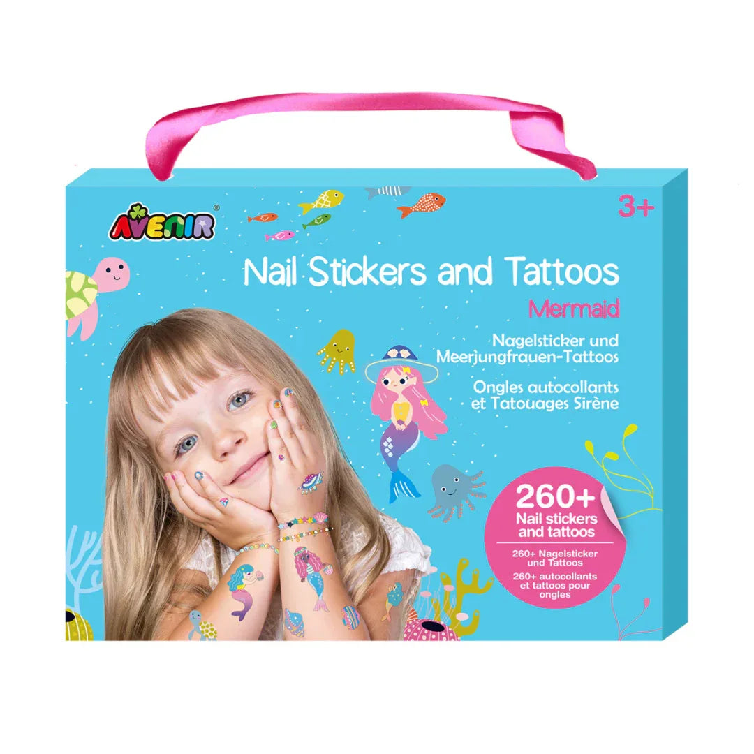 Nail Stickers&Tattoos Zeemeermin - Avenir