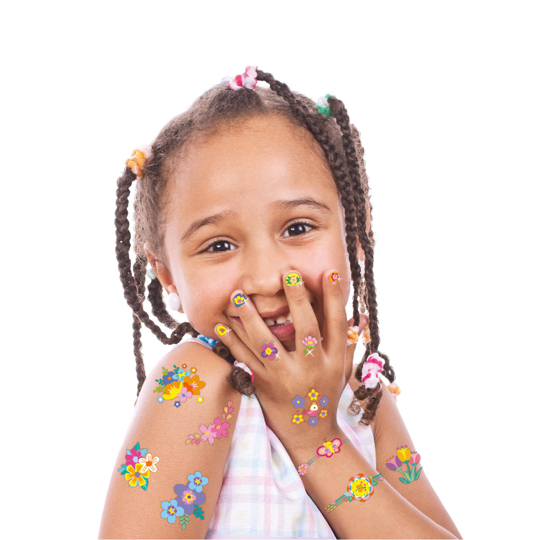 Nail Stickers&Tattoos Bloemen