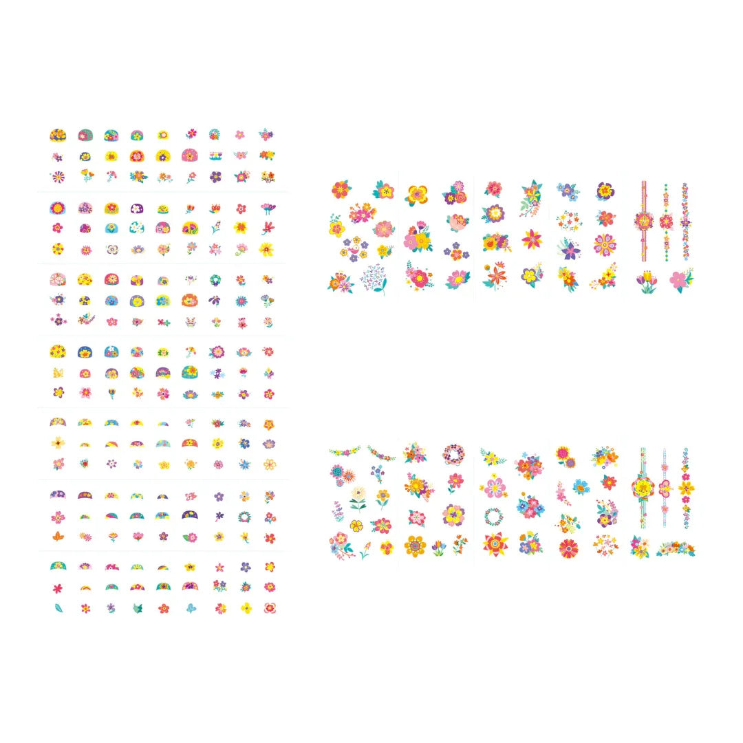 Nail Stickers&Tattoos Bloemen - Avenir
