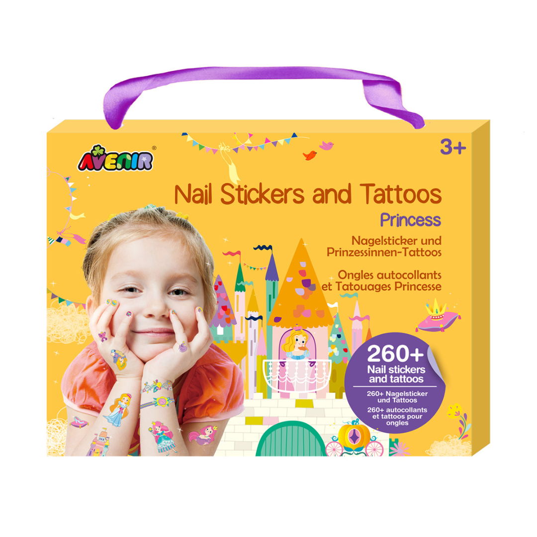 Nail Stickers&Tattoos Prinses