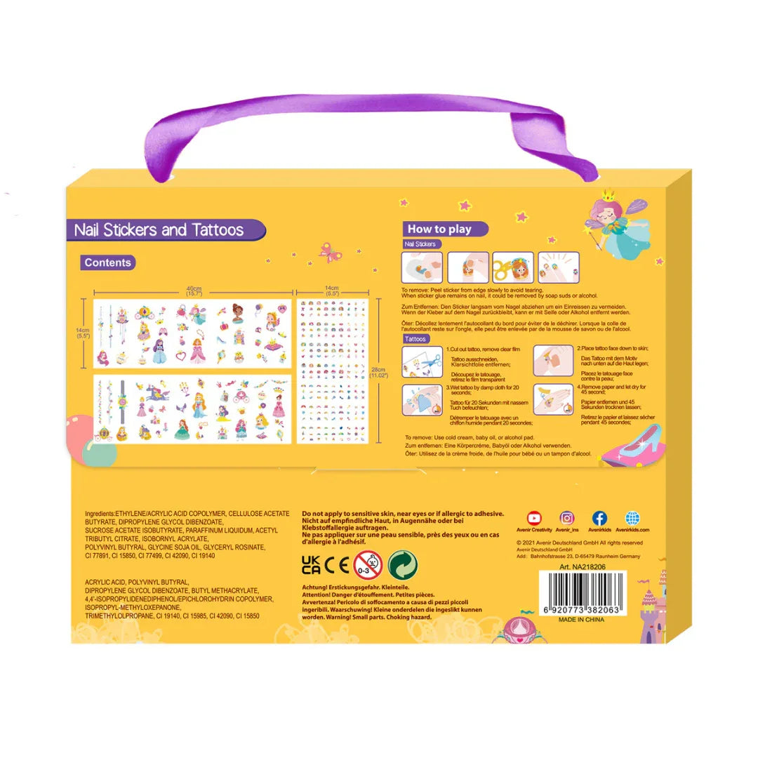 Nail Stickers&Tattoos Prinses - Avenir