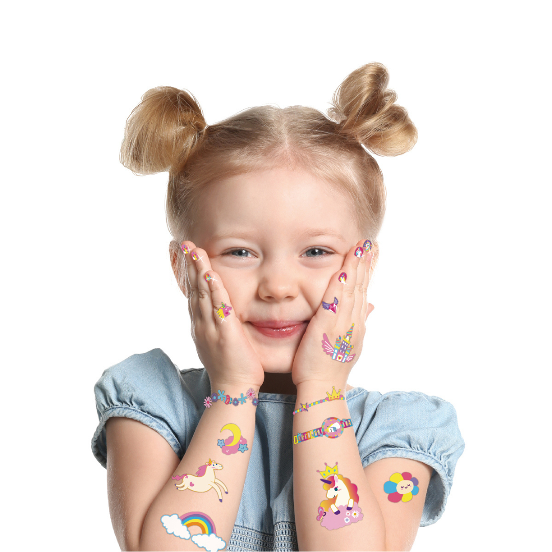 Nail Stickers&Tattoos Eenhoorns