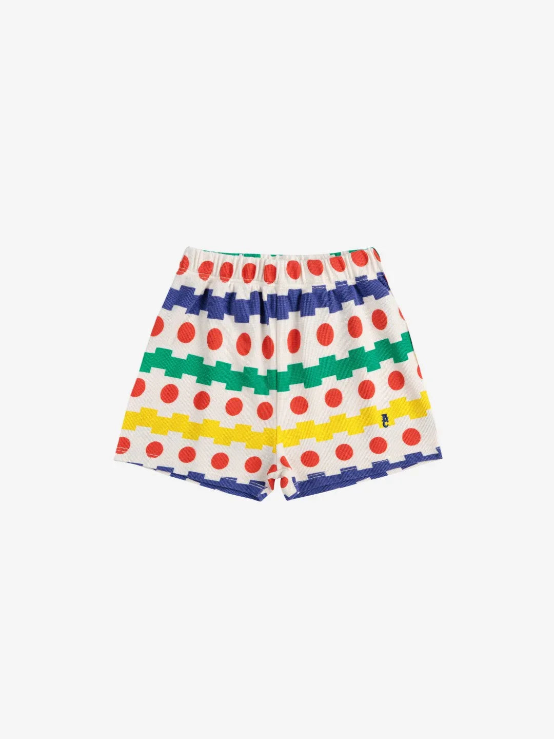 Geometric All Over Waffle Shorts - Bobo Choses