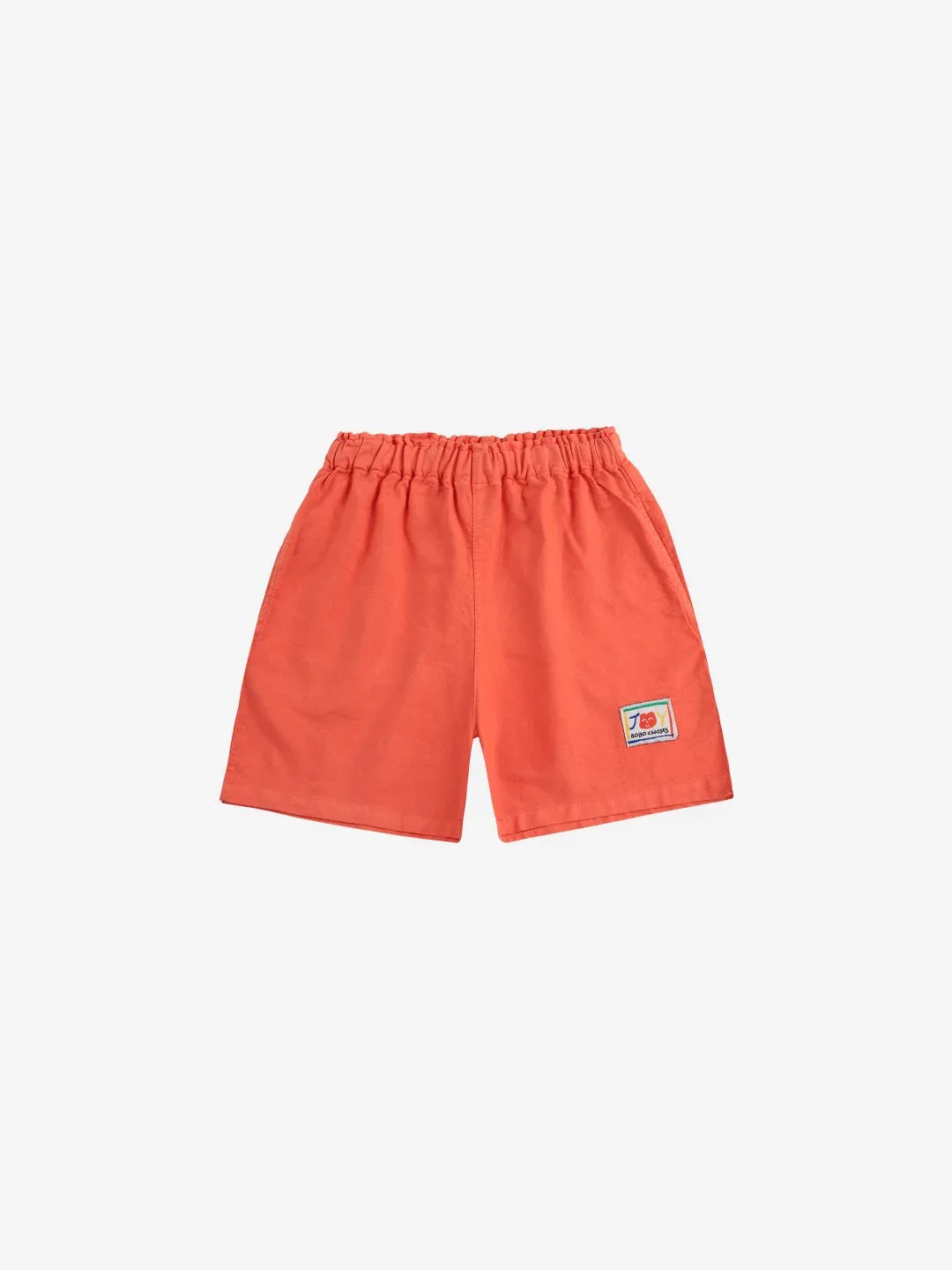 Smiling Woven Bermuda Shorts - Bobo Choses