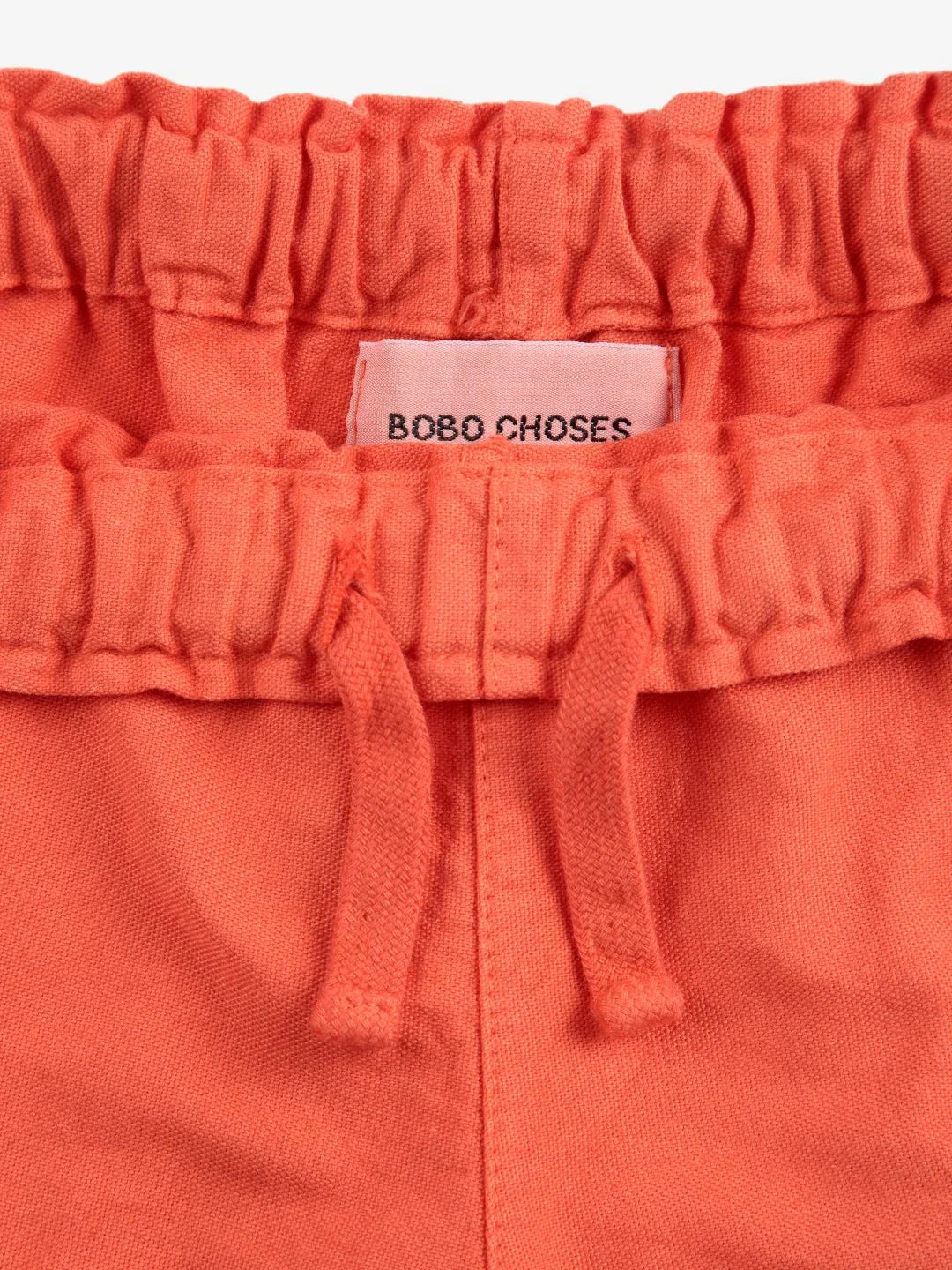 Smiling Woven Bermuda Shorts - Bobo Choses