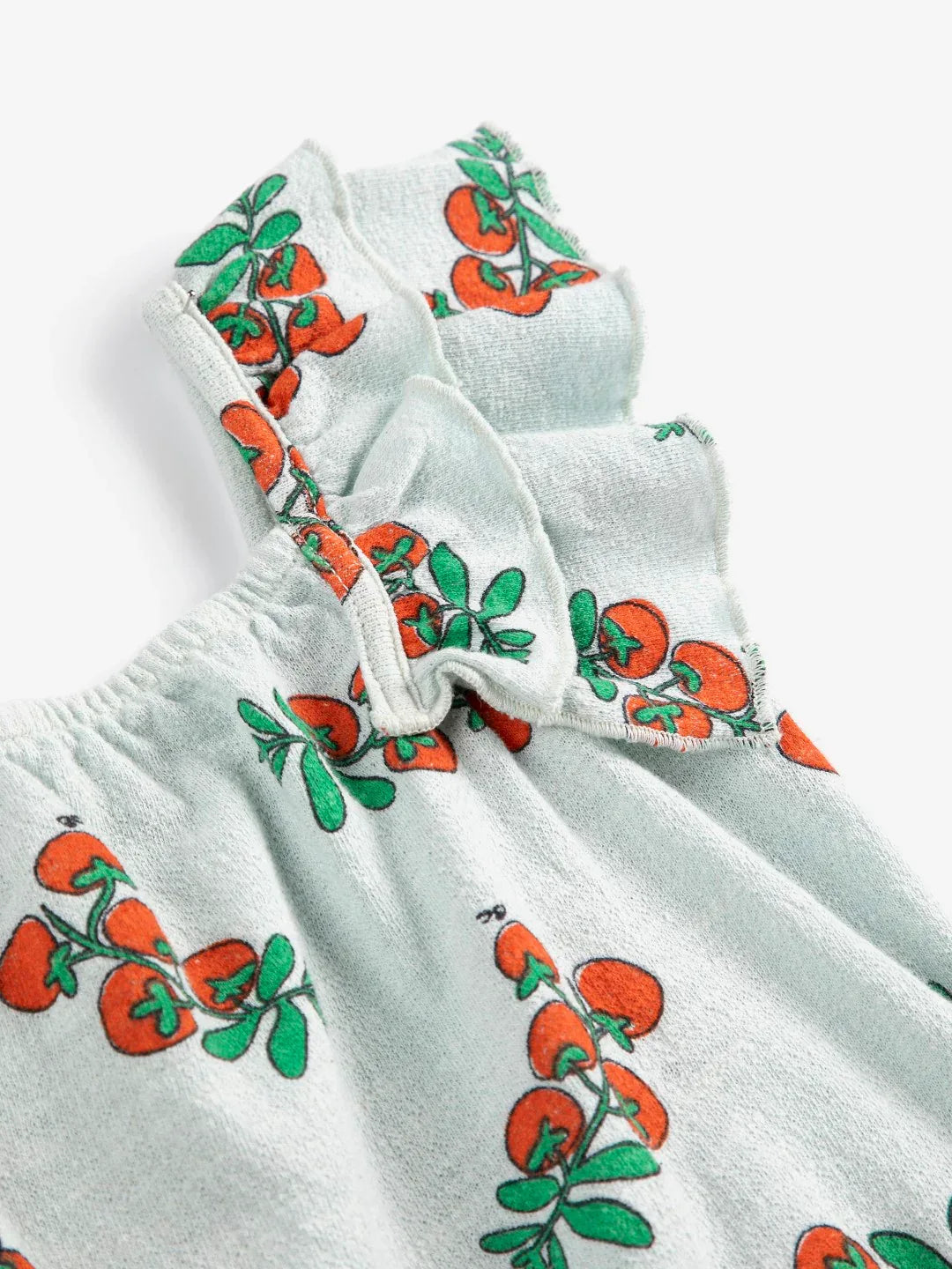 Juicy Tomatoes All Over Ruffled Dress - Bobo Choses