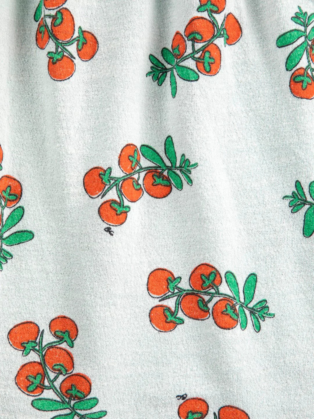Juicy Tomatoes All Over Ruffled Dress - Bobo Choses