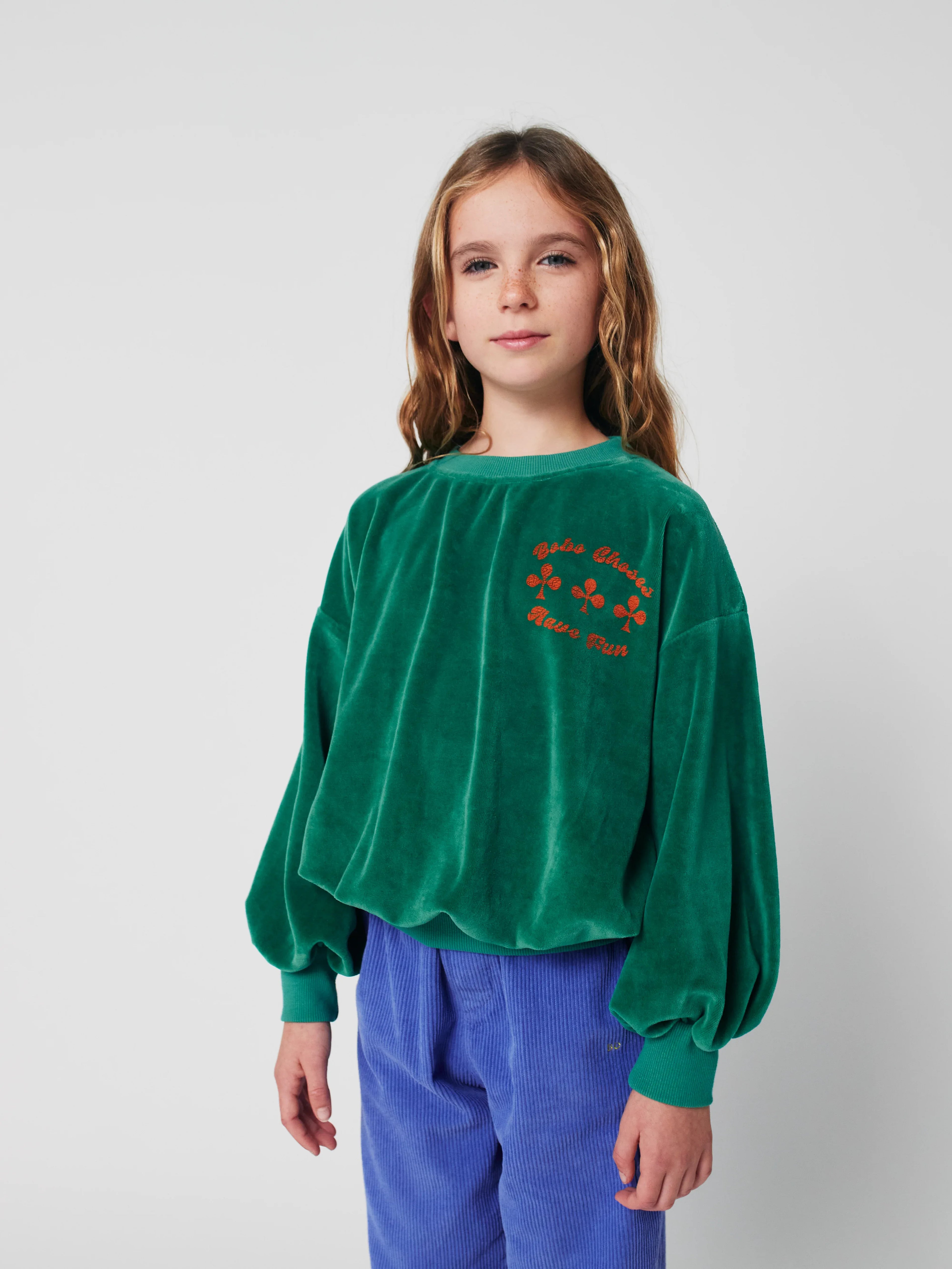 Have Fun Velvet Sweatshirt - KDkes