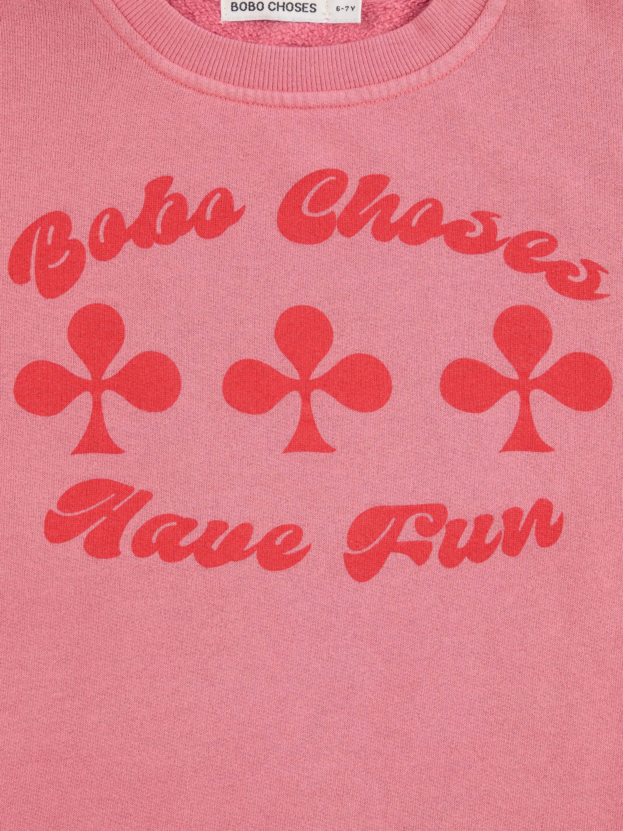 Have Fun Sweatshirt Dress - Bobo Choses