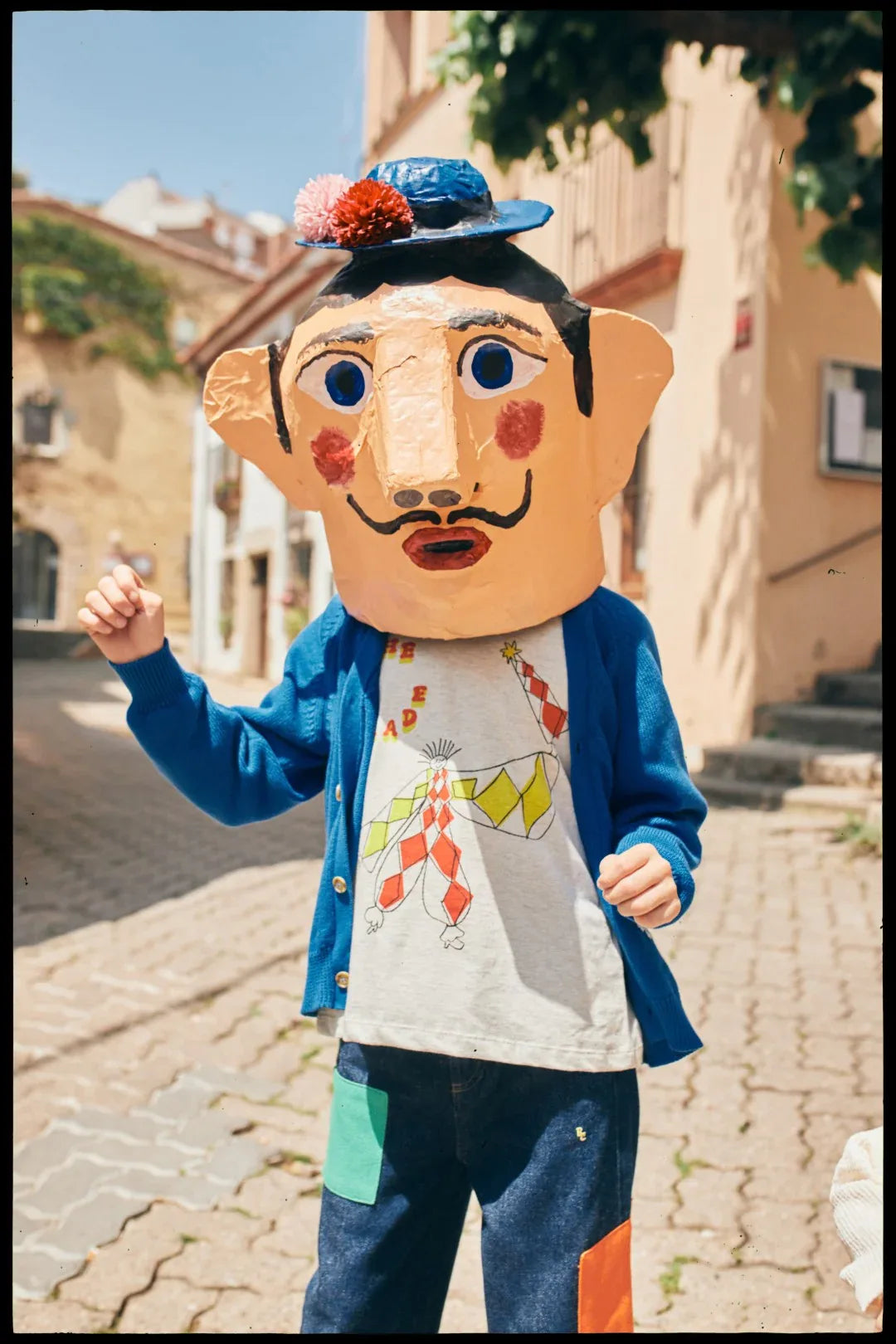 Happy Mask Cardigan - Bobo Choses